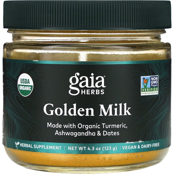 Gaia Herbs, Leche Dorada, 4.3 Oz (123 G)-image