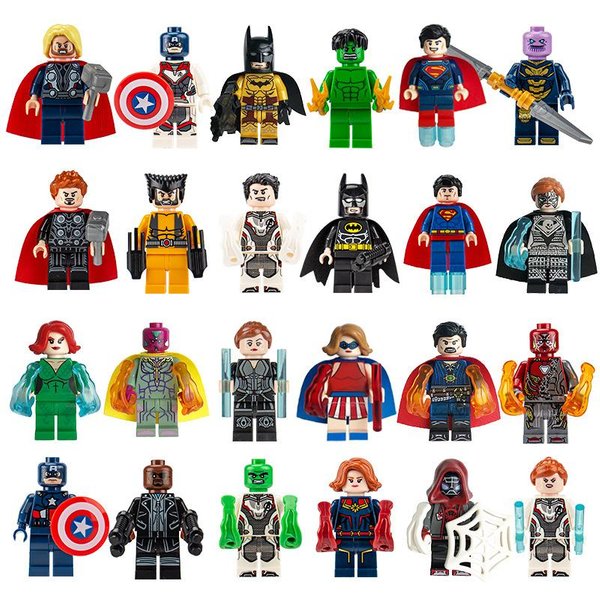 Juguetes Para NiñOs, Personajes De Dibujos Animados, MuñEcos Humanoides, Juguetes, Mini Figuras, MuñEcos Humanoides, Regalos De CumpleañOs, Bloques De ConstruccióN. Oliva-image