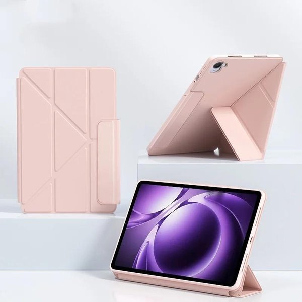 Etui Do Pad 7 Case 7Pro 11.2 Smart Fold SkóRa PU Podstawka Magnetyczne Pokrowiec Dla Funda Pad 8 Pro /Mi Pad 8 Case 11.2 Xiaomi Pad 7 7Pro-image