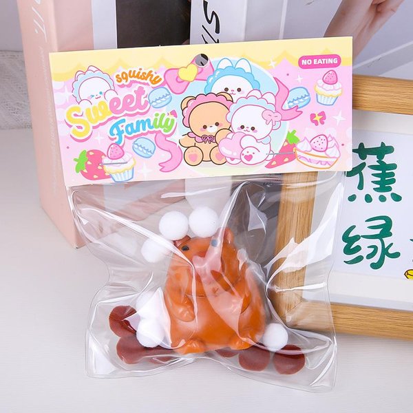 Capibara Squishy Juguete Rebote Lento Lindo Oso MarróN Animal Alivio Del EstréS Fidget Juguetes Sensoriales Ideal Para NiñOs Adultos Regalo De DescompresióN-image