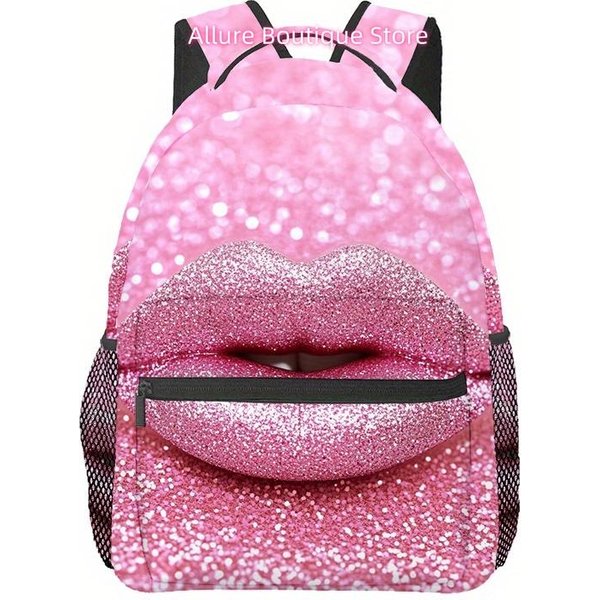 Mochila De Viaje Sexy_1, Gran Capacidad Con Correas Ajustables Y MúLtiples Compartimentos, Mochila Unisex Para PortáTil Para El Trabajo, 15Inch-image