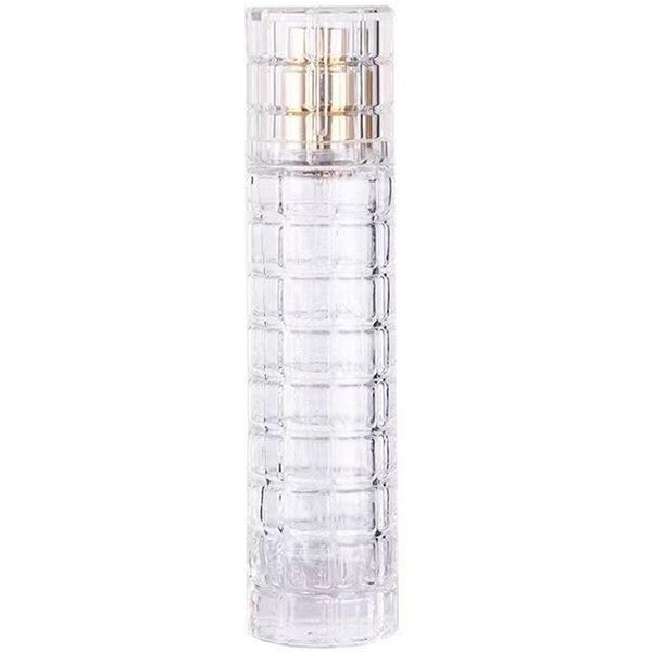 Botella De Perfume De 30ML, Contenedor PortáTil De Gran Capacidad, Botella VacíA De Vidrio Prensado, Botella Recargable Con Pulverizador Premium Oro-image