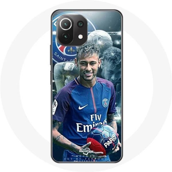 Funda Para Xiaomi Mi 11 Lite Neymar Paris Saint Germain Psg-image