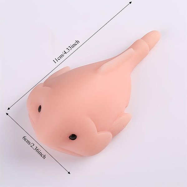 Zabawki Blobfish MięKkie Squishy Fidget Zabawka Urocze Zwierzę Morskie OdstresowująCe ŚCiskanie Sensoryczne OdprężEnie Dla Wszystkich WiekóW Upominek Na Imprezę RóżOwy-image