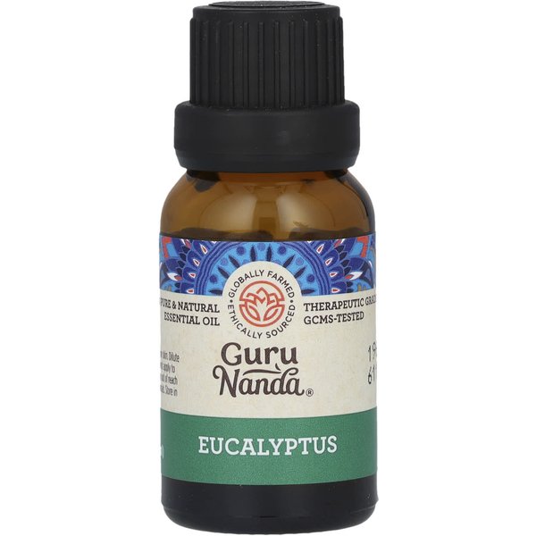 Gurunanda, 100% Czysty Naturalny Olejek Eteryczny, Eukaliptusowy, 0,5 Fl Oz (15 Ml)-image