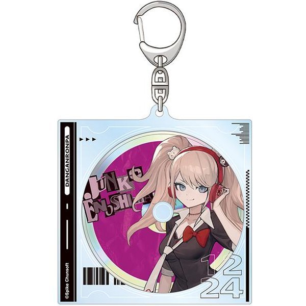 Danganronpa Makoto Naegi Sayaka Maizono Kyoko Kirigiri Junko Enoshima Nagito Komaeda HD Akrylowy Breloczek Zawieszka Do Torby GadżEty Anime 6 Cm White-image