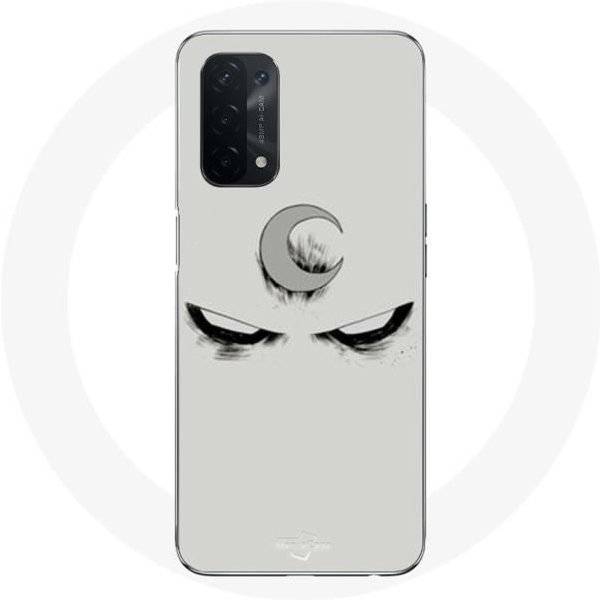 Funda Para Oppo A74 5G - Moon Knight Batman - Flexible - Blanca - Mixta - Adulto-image