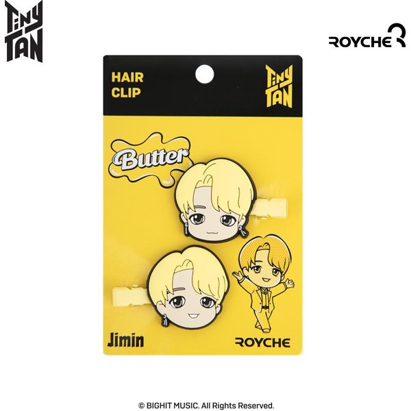 BTS (Los Muchachos Bangtan) Tinytan Butter Hair Clip, Oficial, Original, AutéNtico, K-POP, íDolo-image