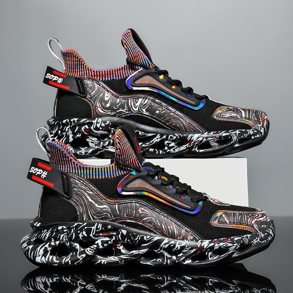 Zapatos De Hombre, Zapatillas De Deporte Para Hombre, Zapatos Casuales Para Hombre, Tenis, Zapatos De Lujo, Zapatos De Entrenamiento Transpirables Para Carreras, Mocasines De Moda, Zapatos Para Correr Para Hombres 42 Gray-image