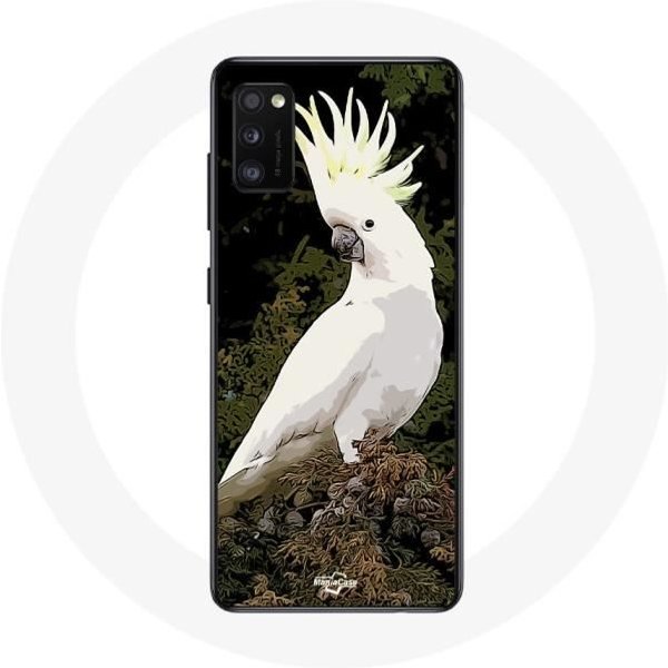 Funda Para Samsung Galaxy S20 Cacatuas Loros Blanco Sobre El áRbol-image