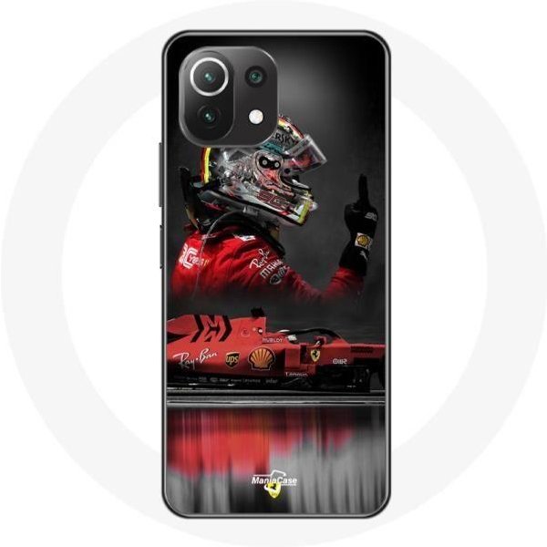 Funda - Xiaomi - Mi 11 Lite - FóRmula 1 - Sebastian Vettel - Rojo Rojo-image