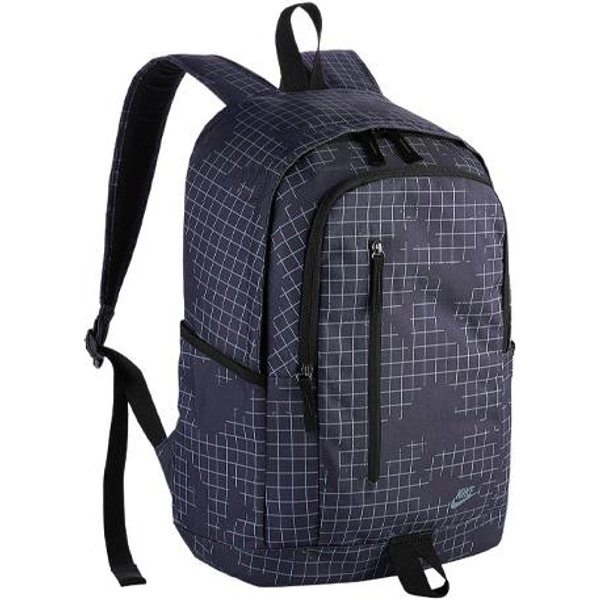 Plecak Nike Poliestrowy Regularny Unisex Niebieski Onesize-image