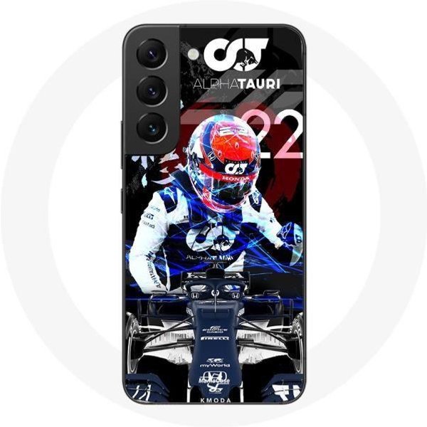 Funda Para Samsung Galaxy S22 FóRmula 1 Yuki Tsunoda Piloto De Automovilismo JaponéS De F1-image