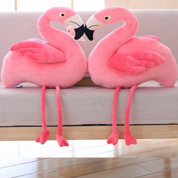 Urocza MięKka Symulacja Flaminga Ptak Pluszowa Zabawka Prezent Urodzinowy Dla Dziewczynki Dekoracja Domu 25Cm Pink-image