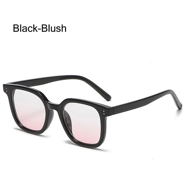 Retro Kwadratowe Gradientowe RóżOwe Okulary PrzeciwsłOneczne Ochrona UV400 Przeciwodblaskowe Oprawki Dla Kobiet MężCzyzn Modne Okulary-image