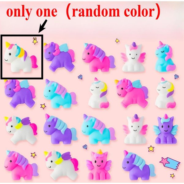1/12 JednorożEc Kawaii Squishies Mochi Squishy Zabawki Zabawki Antystresowe Dla Dzieci ChłOpcóW Dziewczynek Upominki Na PrzyjęCia Urodzinowe Nagrody Purple-image