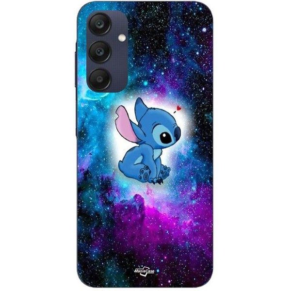 Coque Pour Samsung Galaxy A25 Stitch Ohana Espace Coloré Maniacase-image