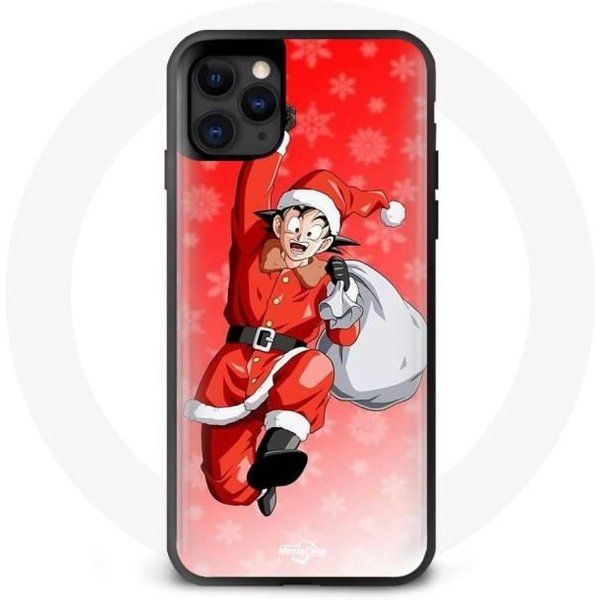 Funda Para Iphone 11 Pro - Maniacase - Anime Son Goku Dragon Ball - Flexible - Negra - Mixta-image