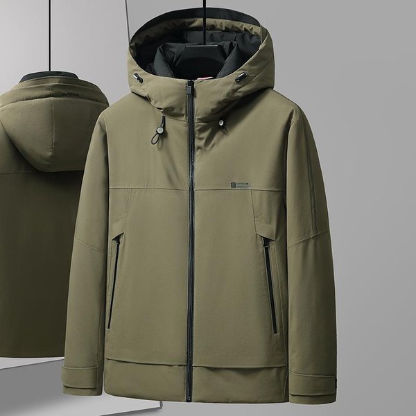 Nueva Chaqueta De PlumóN CáLida Con Capucha De Grafeno De Invierno Para Hombre Estilo Casual De Moda Para Exteriores Ropa De Trabajo Chaqueta De PlumóN 4XL-image