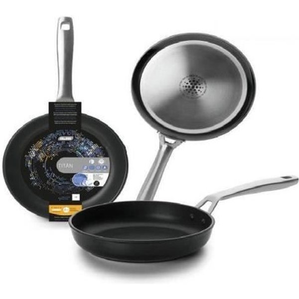 SartéN - Ibili - Titanio - 30 Cm - Aluminio Fundido - Compatible Con InduccióN-image