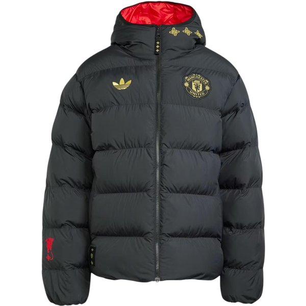 Adidas Originals Manchester United Chaqueta Acolchada Cultural Story Puffer L Black-image