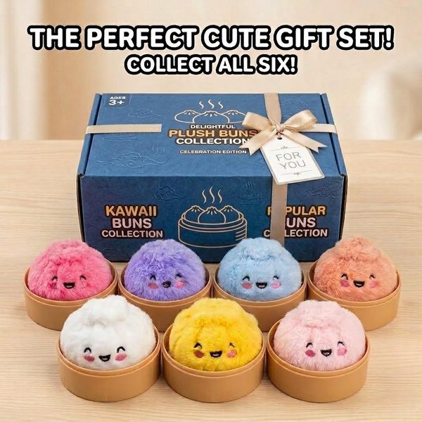 Nowe PierożKi Squishy Mystery Box Niespodzianka Bao Bun Zabawka Do ŚCiskania Anty-Stres Dekoracja Biurka Dla DorosłYch Nowość Kolekcjonerski Prezent Gray-image
