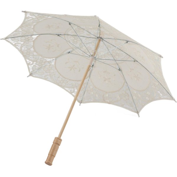 Paraguas De Encaje Boda Nupcial Parasol Paraguas Para Accesorios De FotografíA Suministros De Bodal Beige Beige-image