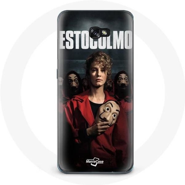 Funda Para Samsung Galaxy A8 2016 La Casa De Papel Estocolmo-image
