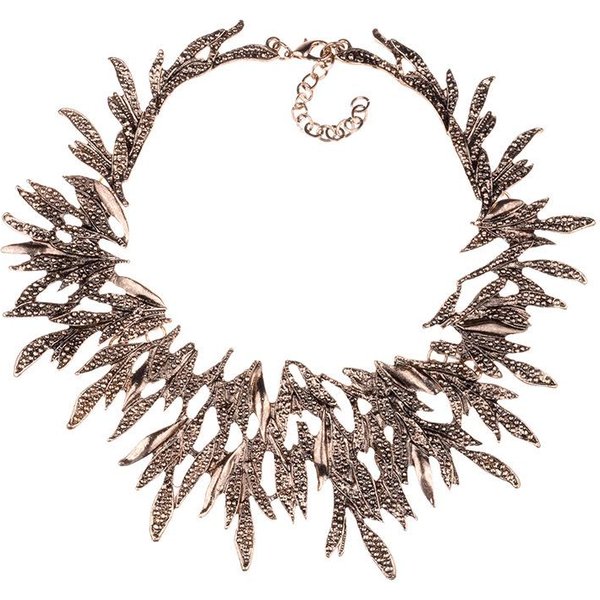 Collar De ClavíCula Corto Exagerado Retro Con BañO De Oro De Estilo Europeo Y Americano Negro-image