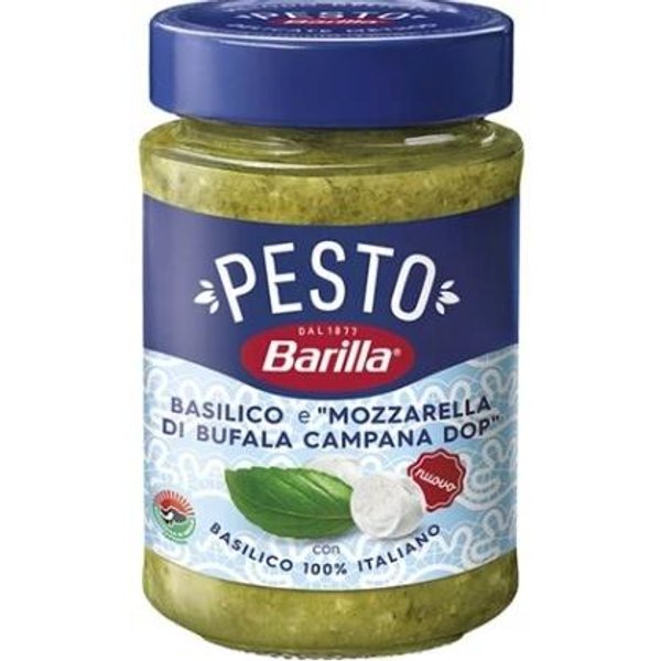 Pesto Bazyliowe Z Mozzarellą Basilico E Mozarella Di Bufala Barilla 190G-image