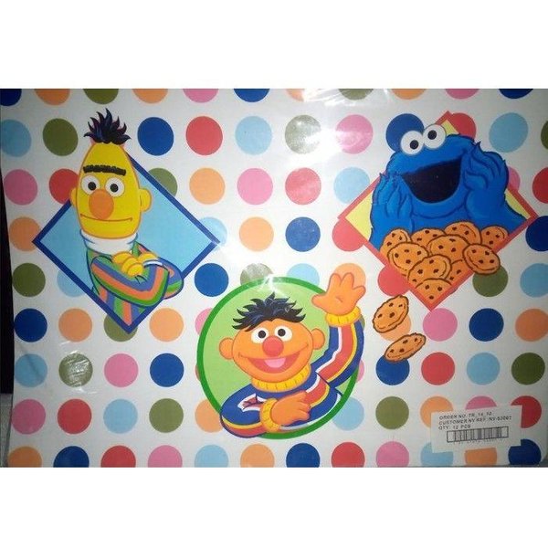 Mantel Sesame Street 42 X 29 Cm En Pvc - Multicolor-image