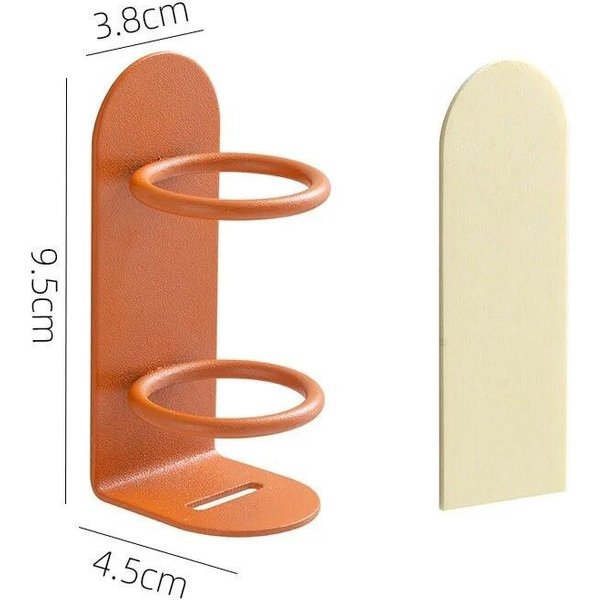 Soporte De Pared Para Cepillos De Dientes EléCtricos, Soporte Para Maquinilla De Afeitar Sin Perforaciones, Estante De Almacenamiento, Organizador De Cepillos De Dientes, Accesorios De BañO Blanco-image