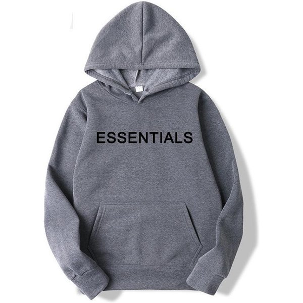 Kurtka Double Line Essentials Wiosna I Jesień MęSka Bluza Z Kapturem LuźNa Swobodna Bluza Z Kapturem Trend Damski M Kolor Ciemnoszary-image