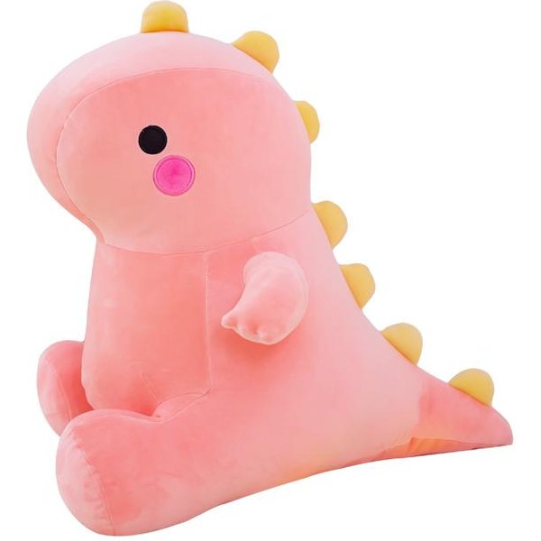 25 Cm Urocze Pluszowe Zabawki Dinozaury Super MięKkie KreskóWkowe Wypchane ZwierząTko Lalki Dinozaury Przytulanka Poduszka Do Spania WystróJ Domu 40CM-image