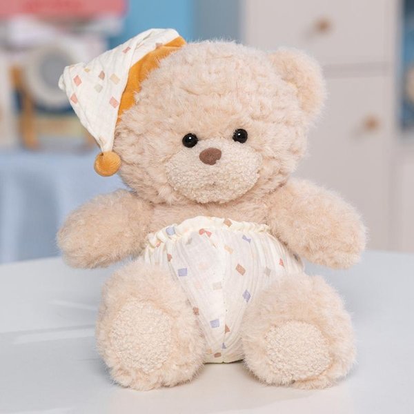 25 Cm Miś Dingdang Pluszowa Zabawka NiedźWiedź W PiżAmie Pluszowa Lalka MięKkie Pluszowe ZwierząTko Towarzysz Snu WystróJ Pokoju Prezent Dla Dziecka 25Cm-image