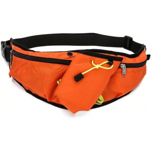 RiñOnera Deportiva Para Hombres Y Mujeres, RiñOnera Para Correr Al Aire Libre, Puede Sostener TeléFono MóVil, Taza De Agua, Gran Capacidad Naranja-image