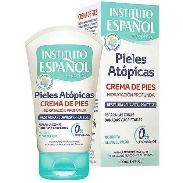 Crema Hidratante Para Pies - Instituto EspañOl - 100 Ml - Pieles AtóPicas - Pieles Sensibles - Piel Seca-image