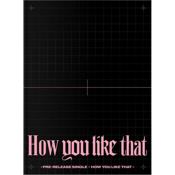 Blackpink HOW YOU Like That EdicióN Especial Kpop ÁLbum Fotolibro Tarjeta FotográFica Coleccionable-image