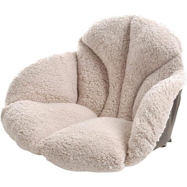 CojíN De Terciopelo De Cordero Bonito, CojíN Grueso Para Silla, CojíN Para Asiento De NiñO, Tapete Para Sofá, Calentador De Cintura Y Cadera, Regalo Decorativo Para El Hogar-image