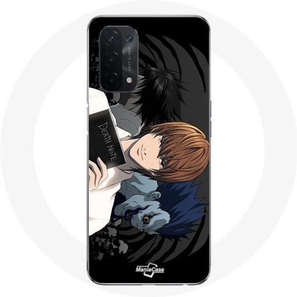 Funda - Oppo - A74 5G - Flexible - Death Note - Blanca-image