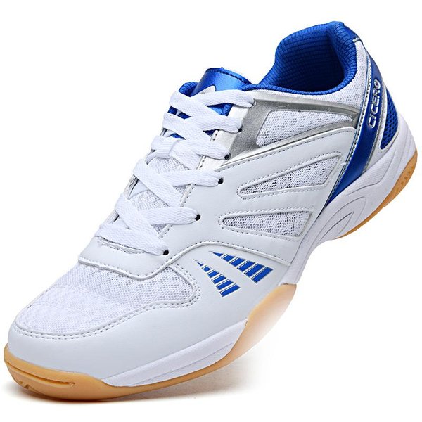 Nowe Letnie Unisex Treningowe Buty Do Tenisa StołOwego MęSkie Profesjonalne Trampki Damskie OddychająCe Buty Do PiłKi RęCznej Rozmiar 36-45 45 Gray-image