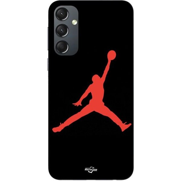 Funda Para Samsung Galaxy S25 FE Logo Jordan 23 Nike Baloncesto Color Rojo Manacase-image