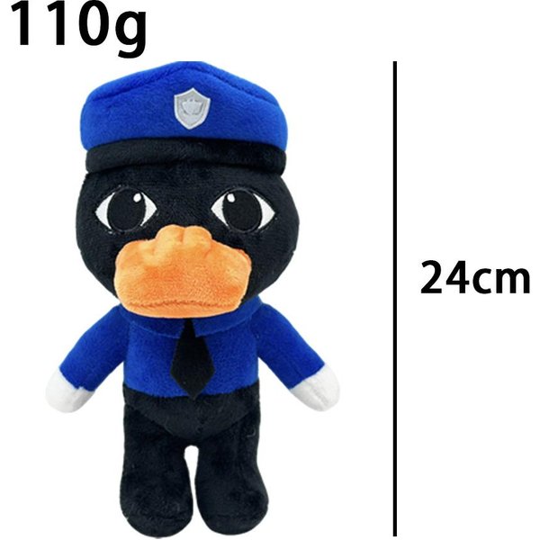 Dr. Harlow Barney Ratthew Ron De La Oficina De Contabilidad Pato Animales Hospital De Animales Peluches Peluches De Juego MuñEca De Peluche Regalos-image