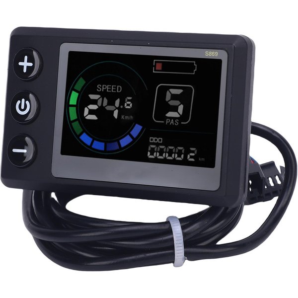 Elektryczny WyśWietlacz LCD S869 DC 24V 36V 48V Ekran LCD Panel Sterowania Ze ZłąCzem SM Dla-image