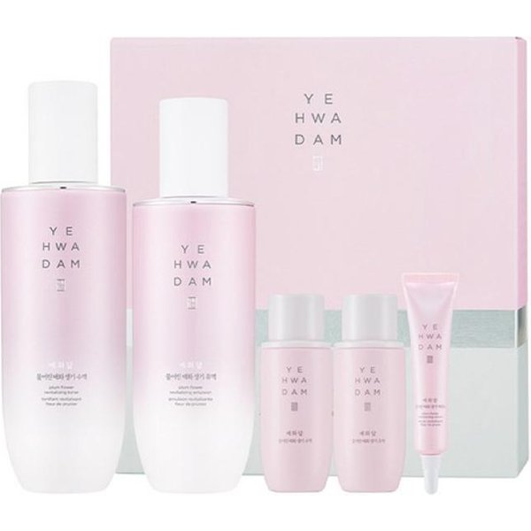 The Face Shop Yehwadam ŚLiwkowy Kwiat RewitalizująCy Zestaw Specjalny 2-CzęśCiowy White-image