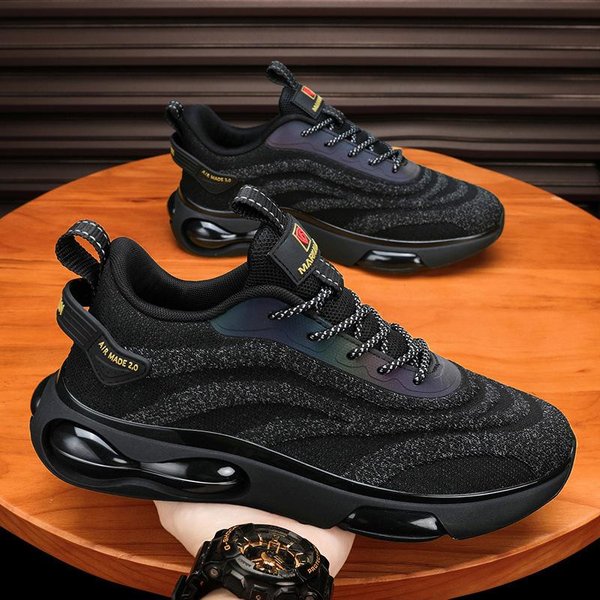 Zapatos Deportivos Casuales Nuevos De Alta Calidad, Modernos, De Moda, CláSicos, Transpirables Y CóModos Para Hombre 36 Black-image
