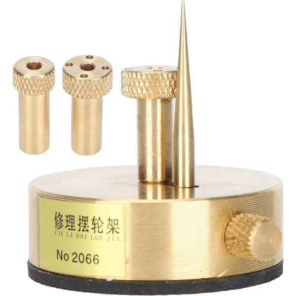 Soporte De Resorte De Volante De Equilibrio Para Movimiento De Reloj, Herramienta Profesional De ReparacióN De Relojes De AleacióN Beige-image