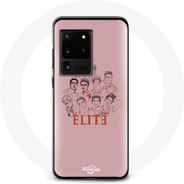 Funda - Samsung - Galaxy S20 Ultra - Flexible - Rosa - PóSter Personajes Fanart Logo-image