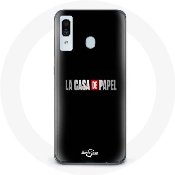 Funda - La Casa De Papel - Samsung Galaxy A40 - Flexible - Negra - ProteccióN-image