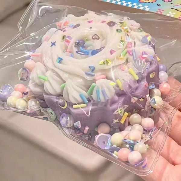 Taba Squishy Ciasto PąCzek Zabawka Do RozłAdowania Stresu, Bardzo DużE Sensoryczne Zabawki Fidget Dla Dzieci DorosłYch LęK Relaks ŚCiskanie Prezent Gray-image